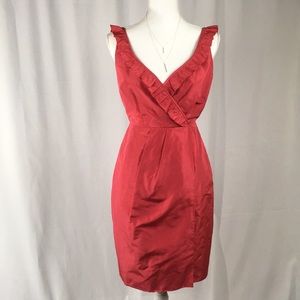J. Crew Elyse Dress in Silk Taffeta